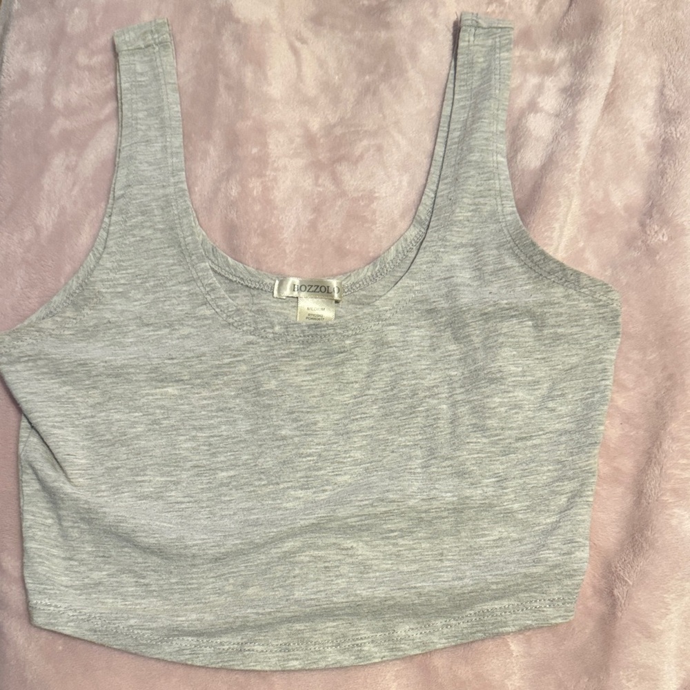 Bozzolo Light Gray Women's Tank Top
